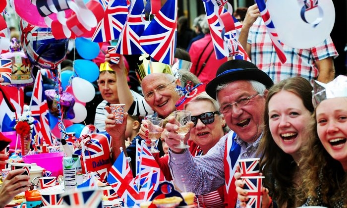 Người Anh bản xứ rất thích tiệc tùng và lễ hội